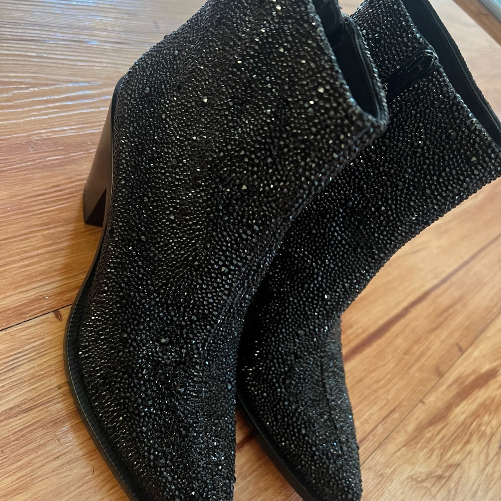 Brand new Christian Louboutin sparkle cowboy boots S37 - Picture 3 of 9